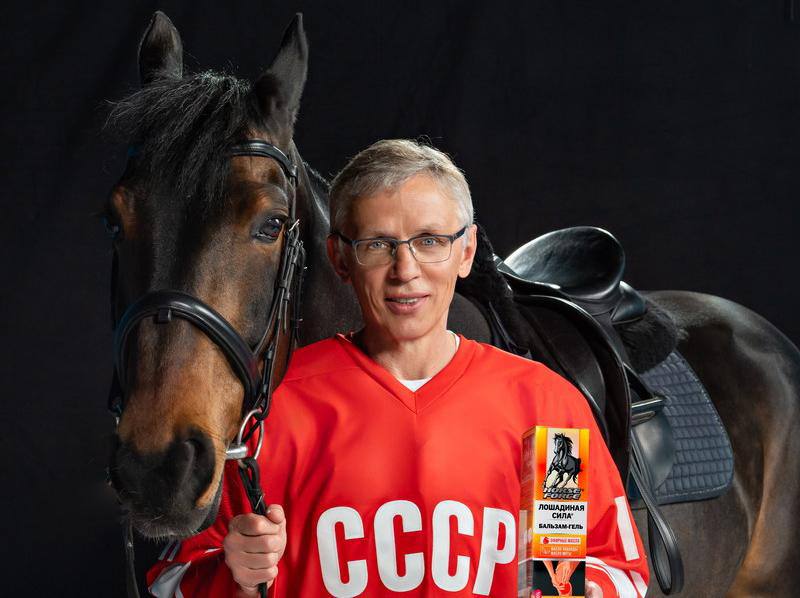 Легенда русского и мирового хоккея Игорь Ларионов стал амбассадором бренда «Лошадиная сила»