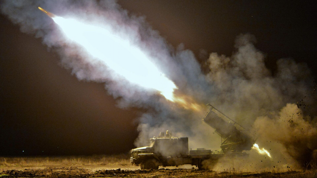 МО РФ: расчет ТОС уничтожил укрытия украинских боевиков в Харьковской области